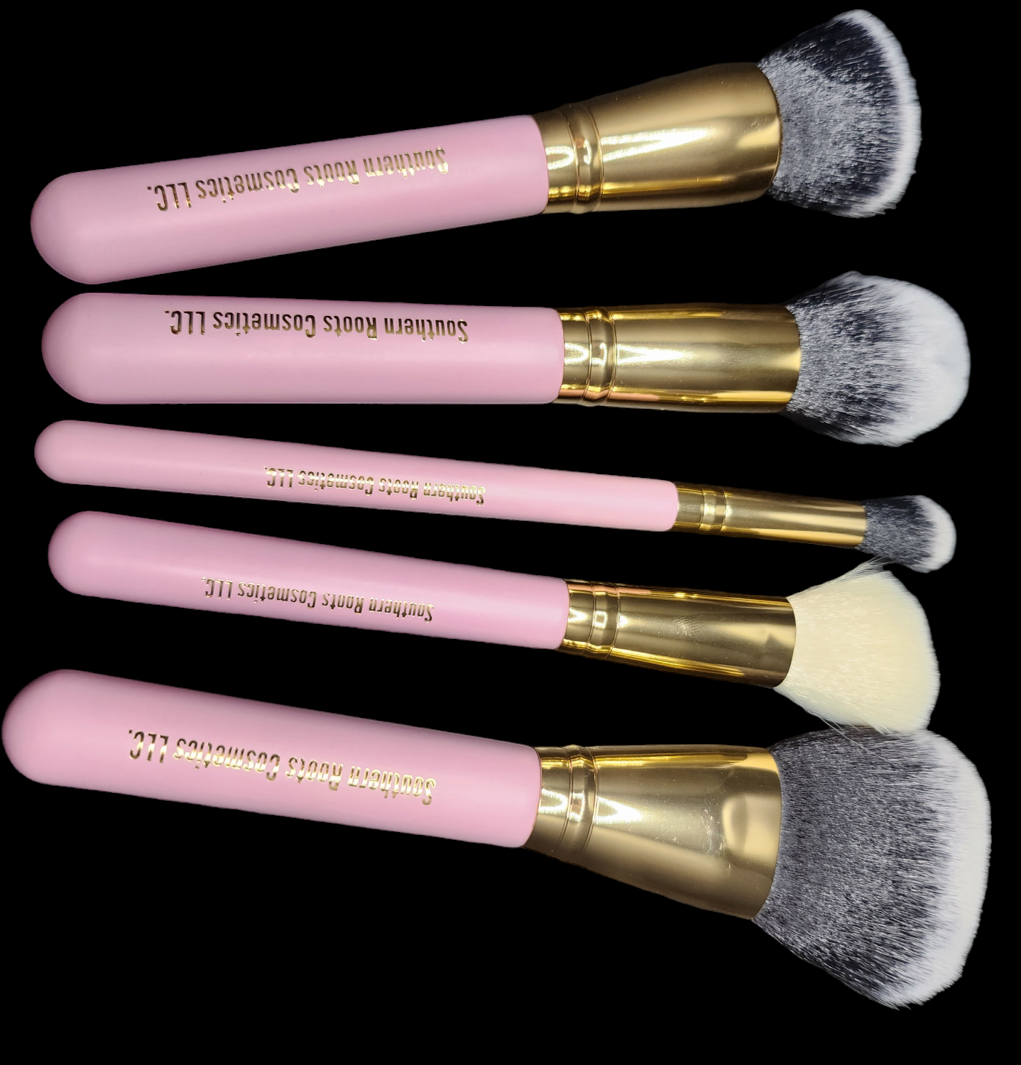 5pc face brush set